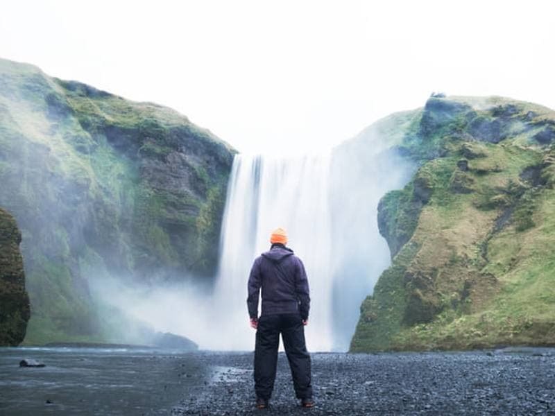 South Coast Waterfalls, Glacier & Black Sand Beach Tour