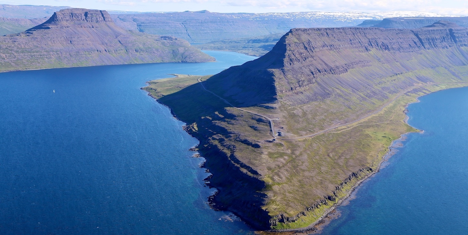 Tour en hélicoptère Westfjords - Hélicoptère en Islande
