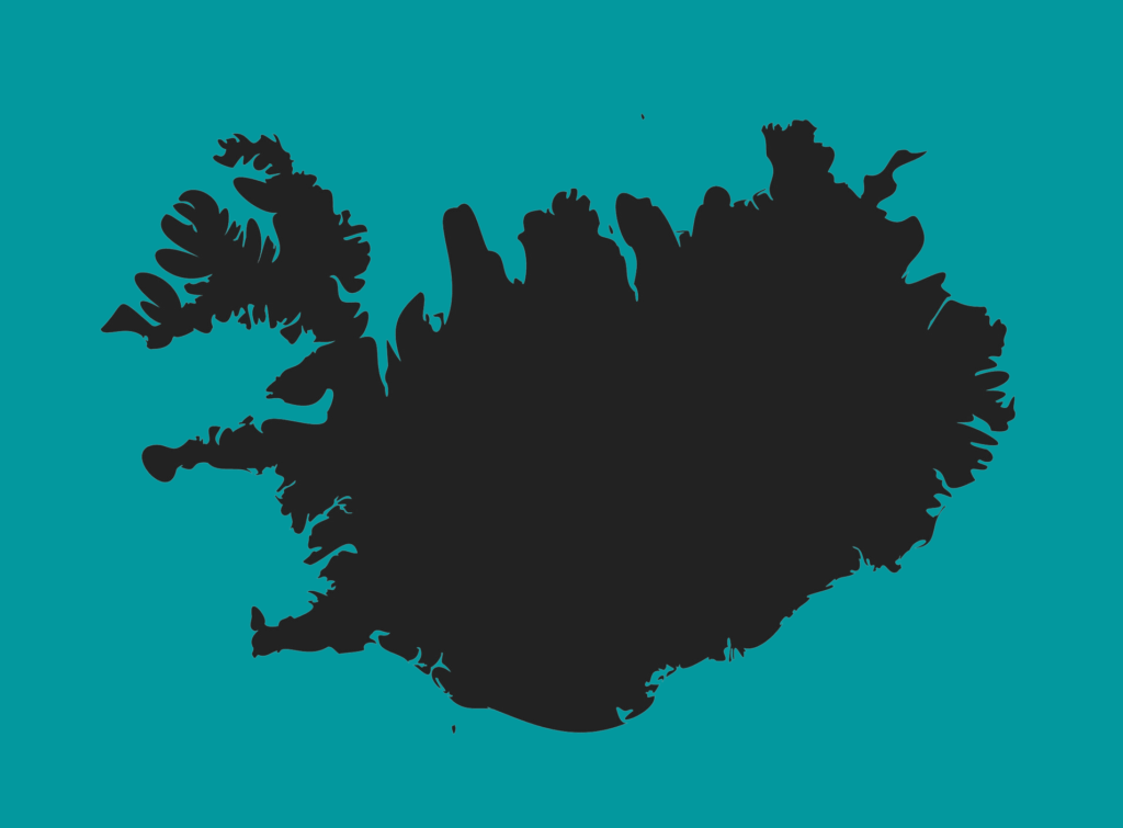 Things To Do In Iceland - Map of Iceland - Teal